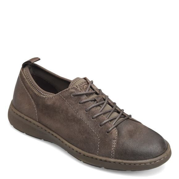 Born Miles Mens Size 9 M Distressed Leather Taupe Mud Distressed Casual Shoes main image 5